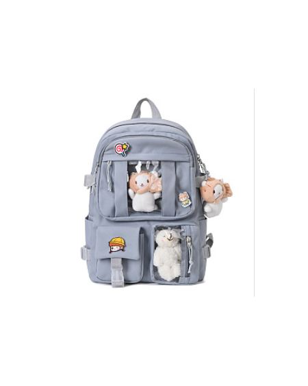 copie de Polyester Backpacks, with Clear Window, for Student Woman Girls