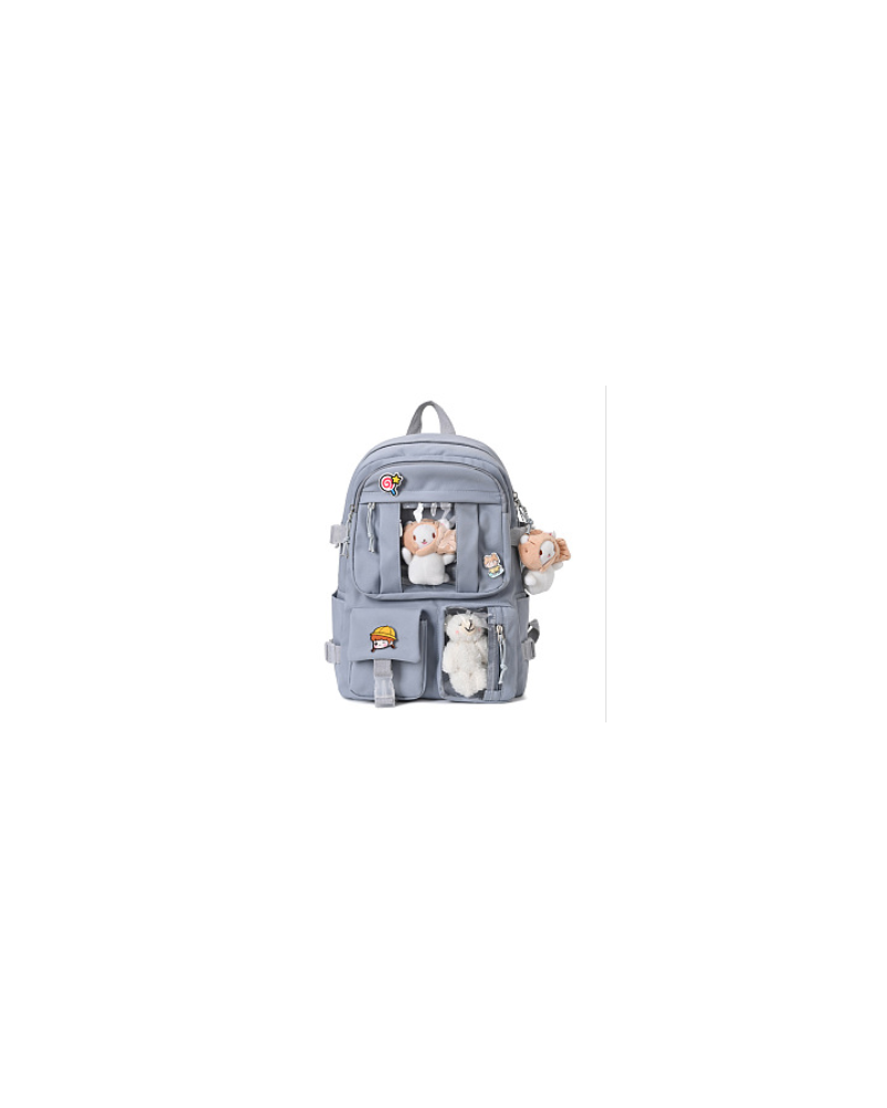 copie de Polyester Backpacks, with Clear Window, for Student Woman Girls