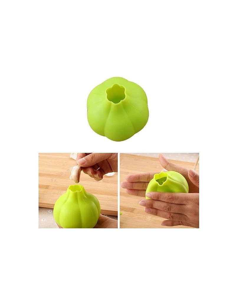 Silicone Garlic Peeler, Food Grade Silicone Soft Garlic Peeler, Garlic Peeling Tool (02NQPS)