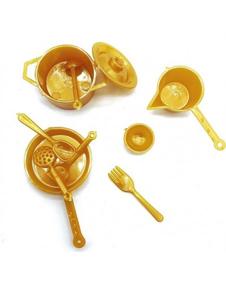 Plastic kitchen Utensil Miniature Ornaments, Micro Landscape Home Dollhouse Accessories (02XPH4)