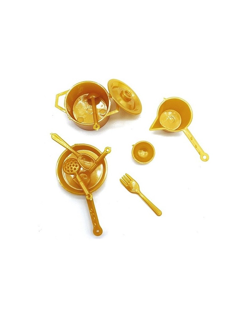 Plastic kitchen Utensil Miniature Ornaments, Micro Landscape Home Dollhouse Accessories (02XPH4)