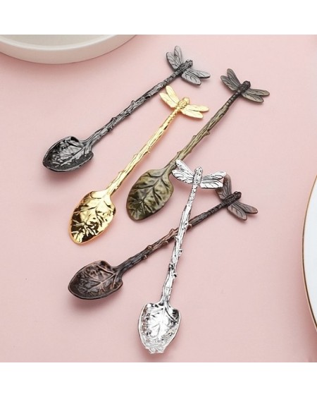 copy of Vintage Alloy Stirring Spoon, Bees Coffee Spoon, Dessert Cake Ice Cream Tea Spoon Kitchen Tableware (02N9ZM)