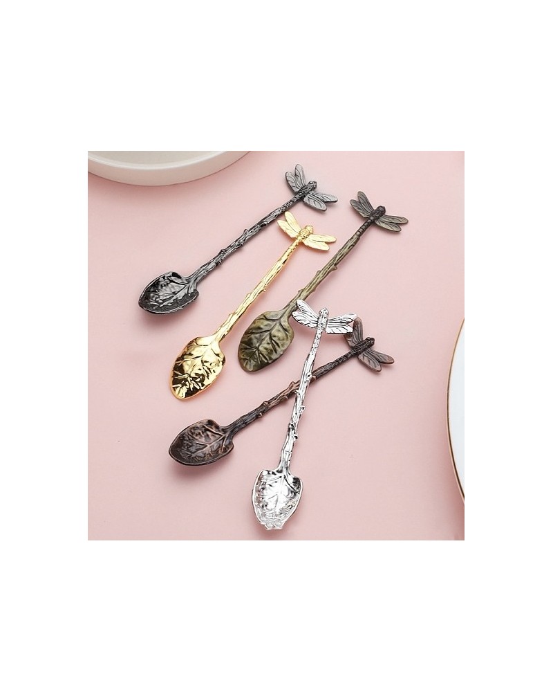 copy of Vintage Alloy Stirring Spoon, Bees Coffee Spoon, Dessert Cake Ice Cream Tea Spoon Kitchen Tableware (02N9ZM)