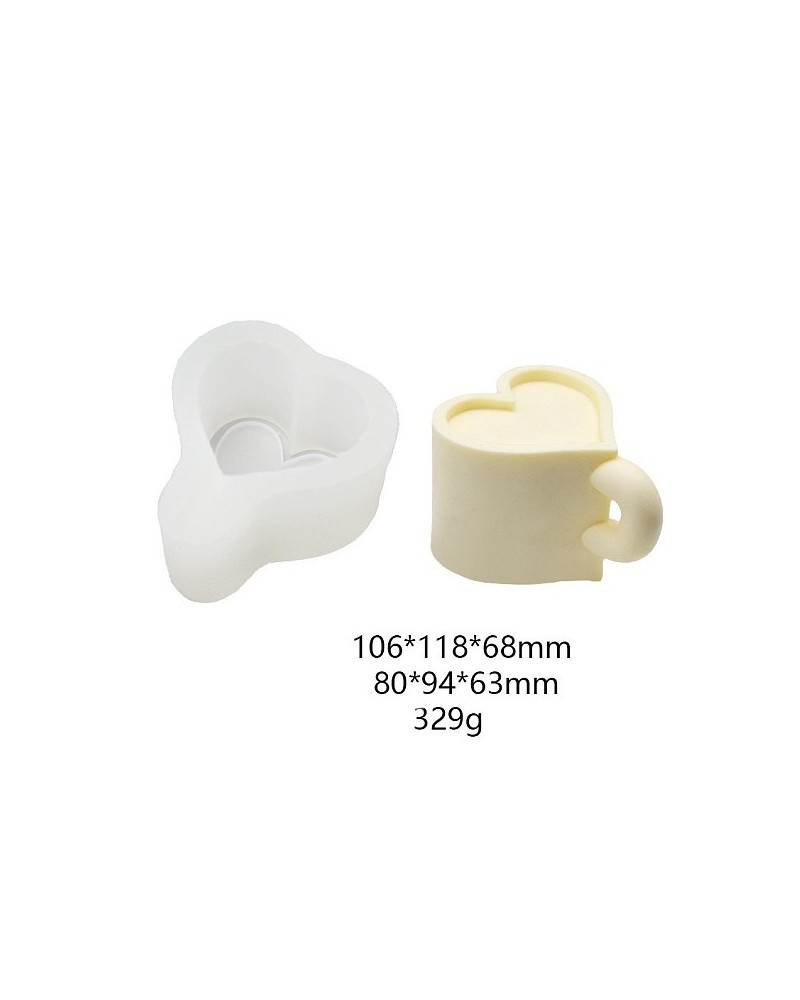 Food Grade DIY Silicone Candle Molds, for Candle Making (02RBGP)