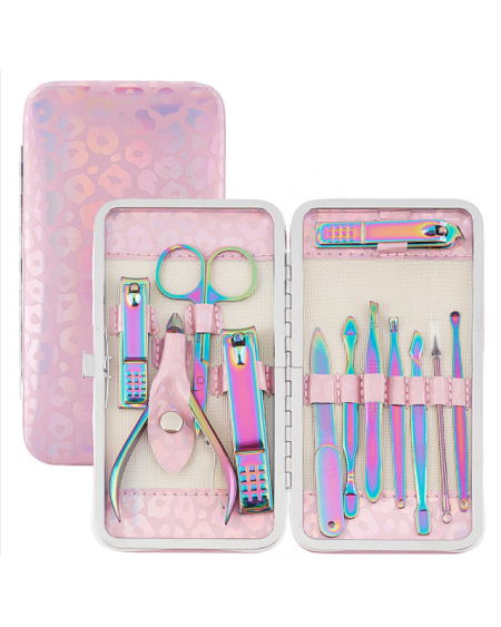 Stainless Steel Manicure Tools Kits, Including Nail Clipper, Eyebrow Clip